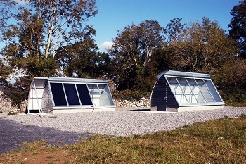 solar log drying